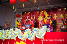 Kung Fu drum voor Chinees Nieuwjaar Rotterdam 2017